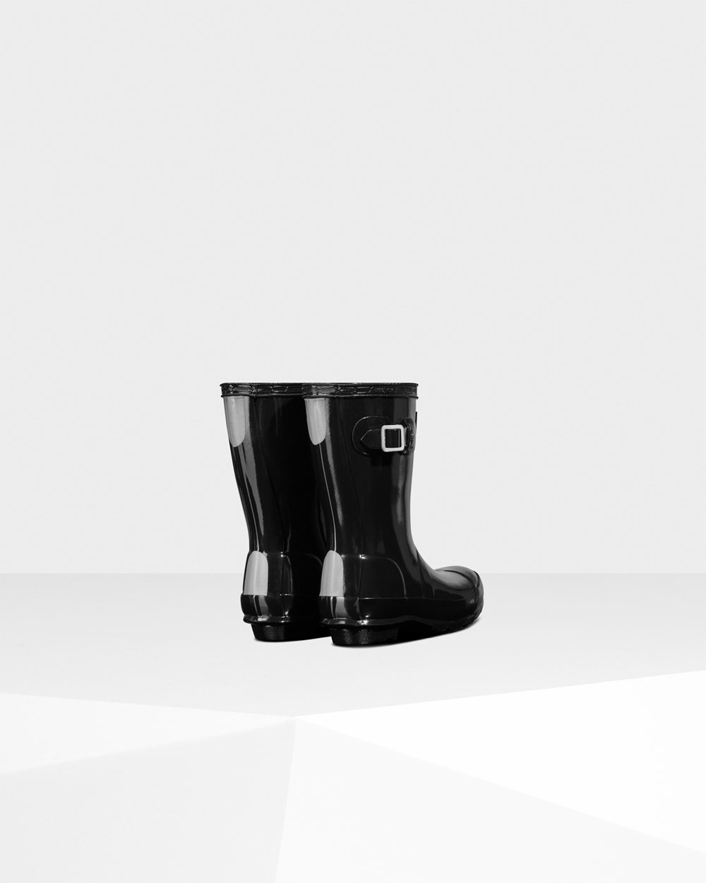 Kids Hunter Rain Boots Black - Original Little Gloss - 6304958-OZ